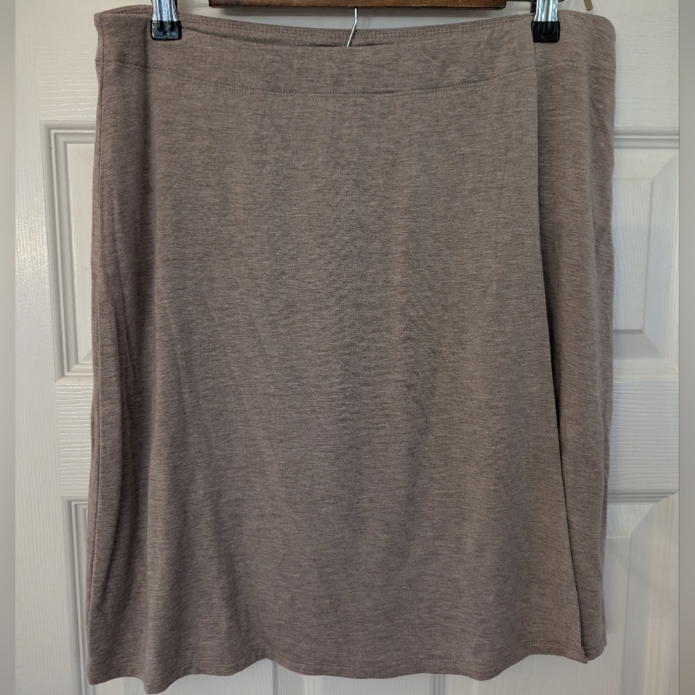 CYNTHIA ROWLEY Faux Wrap Skirt